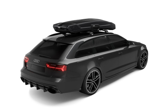 Автобокс Thule Vector L, черный металлик