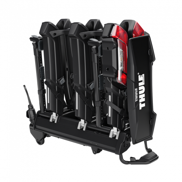Велокрепление Thule Epos с парктроником для 3-х велосипедов на фаркоп Велокрепление Thule Epos с парктроником для 3-х велосипедов на фаркоп