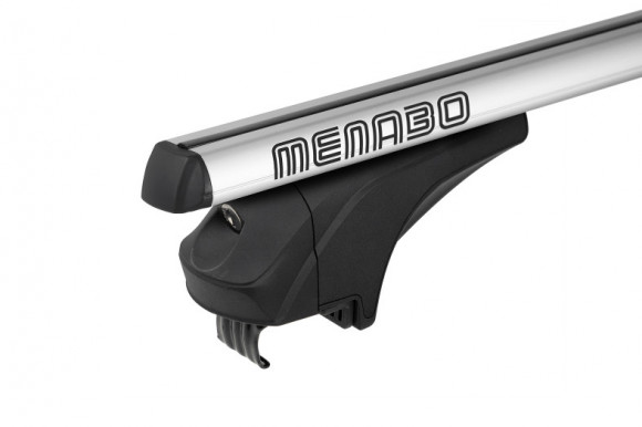 Багажник на крышу MENABO ARIEM для автомобиля с интегрированными рейлингами алюминий, L 