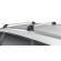Багажник на крышу MENABO Arietta для автомобиля с интегрированными рейлингами ALU