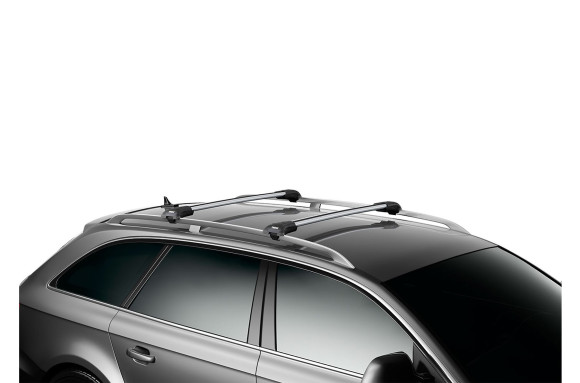 Багажник на крышу Thule Wingbar Edge L/L для автомобиля с рейлингами 