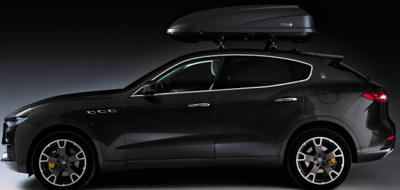 Автобокс MODULA TRAVEL 650 серый матовый 