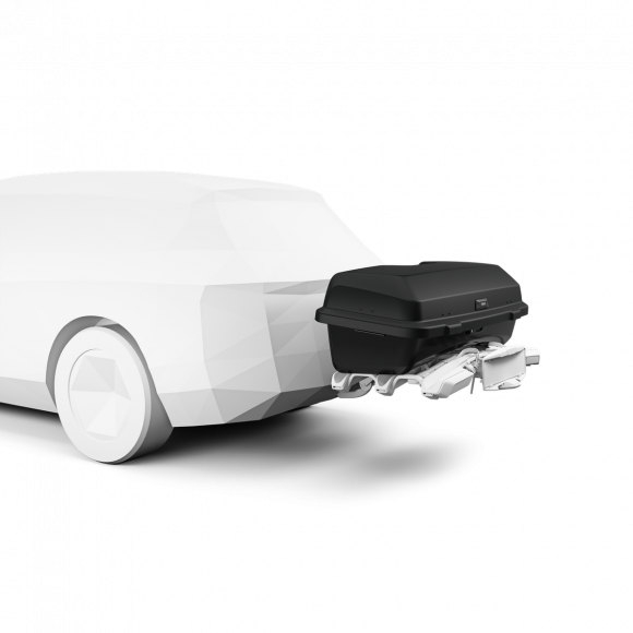 Автомобильный бокс на фаркоп Thule Santu для EasyFold 3 Автомобильный бокс на фаркоп Thule Santu для EasyFold 3
