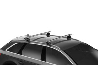 Багажник на крышу Thule Fix point Wingbar Evo для автомобиля со штатными местами