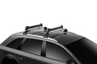 Крепление Thule SnowPack Extender для перевозки 5-и пар лыж, выдвигающееся, алюминий