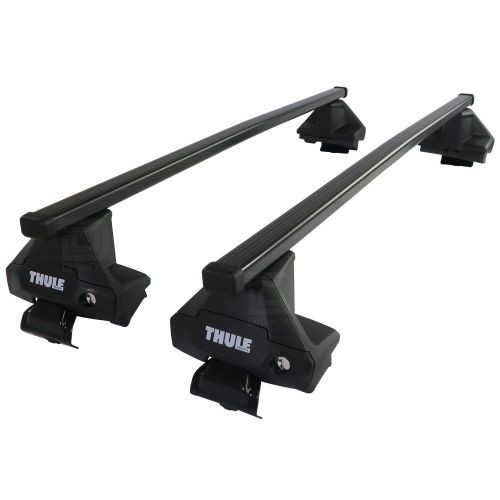 Багажник на крышу Thule Clamp SquareBar для автомобиля с гладкой крышей