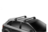 Багажник на крышу Thule Clamp Edge Evo для автомобиля с гладкой крышей  Багажник на крышу Thule Clamp Edge Evo для автомобиля с гладкой крышей
