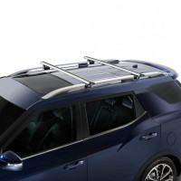 Багажник на крышу CRUZ Airo rails 133 см для автомобиля с рейлингами, алюминий