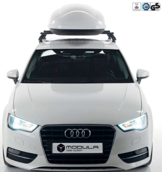 Автобокс MODULA BELUGA 460 белый глянцевый Автобокс MODULA BELUGA 460 белый глянцевый