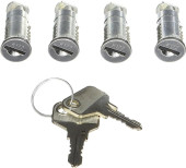 Набор замков для авт. багажн. CRUZ 4шт Набор замков для авт. багажн. CRUZ 4шт