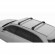 Багажник на крышу NORDRIVE SILENZIO CX edgeBar, для автомобиля с интегрированными рейлингами черные 
