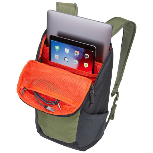 Городской рюкзак Thule EnRoute Backpack 14л - Adult,  olivine green/obsidian gray (Актуальные цены и наличие на www.rik.ge)