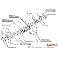 Фаркоп IMIOLA T/044 Lexus RX, 2009-2015