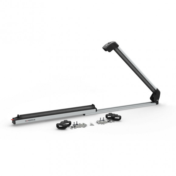 Крепление NORDRIVE Pro-Slider для перевозки 6-и пар лыж, алюминий Крепление NORDRIVE Pro-Slider для перевозки 6-и пар лыж, алюминий