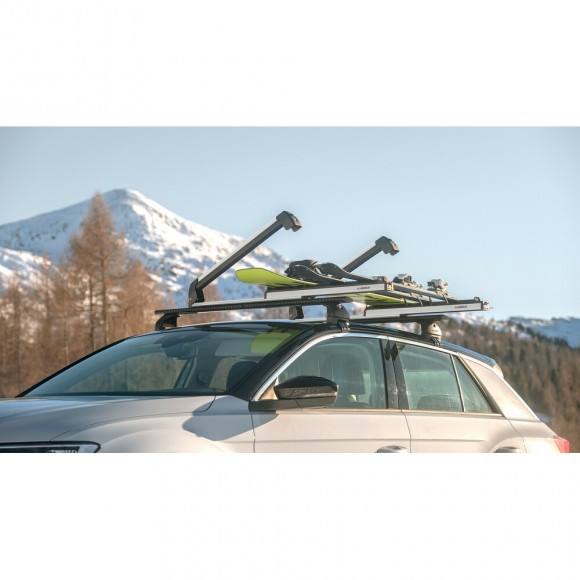 Крепление NORDRIVE Pro-Slider для перевозки 6-и пар лыж, алюминий Крепление NORDRIVE Pro-Slider для перевозки 6-и пар лыж, алюминий