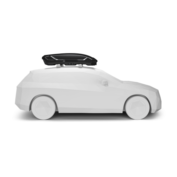 Автобокс Thule Motion 3 L черный глянец  Автобокс Thule Motion 3 L черный глянец