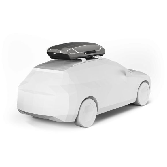 Автобокс Thule Motion 3 XL титан глянец   Автобокс Thule Motion 3 XL титан глянец