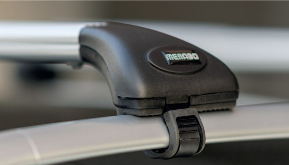 Багажник на крышу MENABO Ariette rails для автомобиля с рейлингами Багажник на крышу MENABO Ariette rails для автомобиля с рейлингами