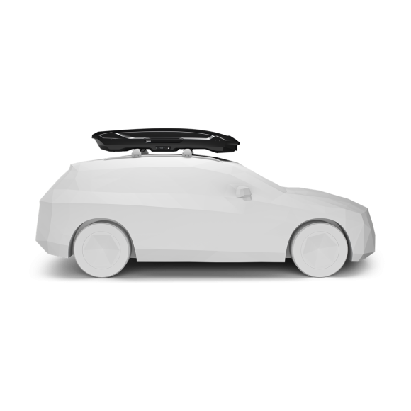 Автобокс Thule Motion 3 XXL Low черный глянец 