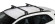 Багажник на крышу CRUZ Airo FIX M для автомобиля с интегрированными рейлингами, черные