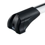 Багажник на крышу CRUZ Airo FUSE для автомобиля с интегрированными рейлингами, алюминий