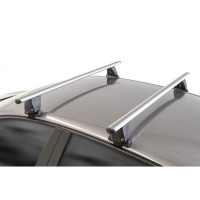 Багажник на крышу MENABO DELTA XL для автомобиля с гладкой крышей, ALU 
