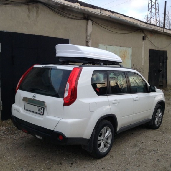 Автобокс Menabo Mania 320 белый Автобокс Menabo Mania 320 белый