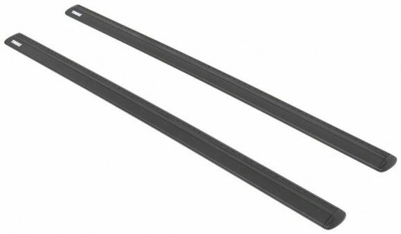 Багажник на крышу Thule Wing Bar (20cm) black для автомобиля с водостоками