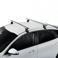 Багажник на крышу CRUZ T108/118 для автомобиля с гладкой крышей ALU