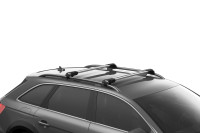 Багажник на крышу Thule Wingbar Edge Evo для автомобиля с рейлингами