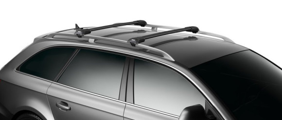 Багажник на крышу Thule Wingbar Edge Evo для автомобиля с рейлингами